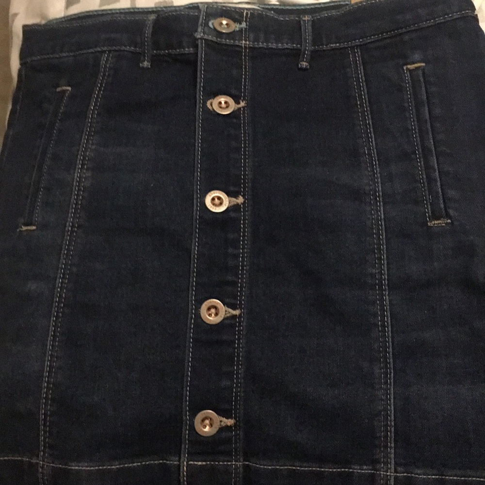 Blue jean skirt
